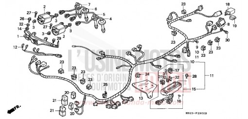 WIRE HARNESS CBR1000FL de 1990